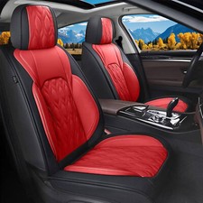 Car Front Rear 5-seat Covers Cushion Pad Faux Leather For Ford Escape 2001-2024 Car Front Rear 5-seat Covers Cushion Pad Faux Leather For Ford Escape 2001-2024