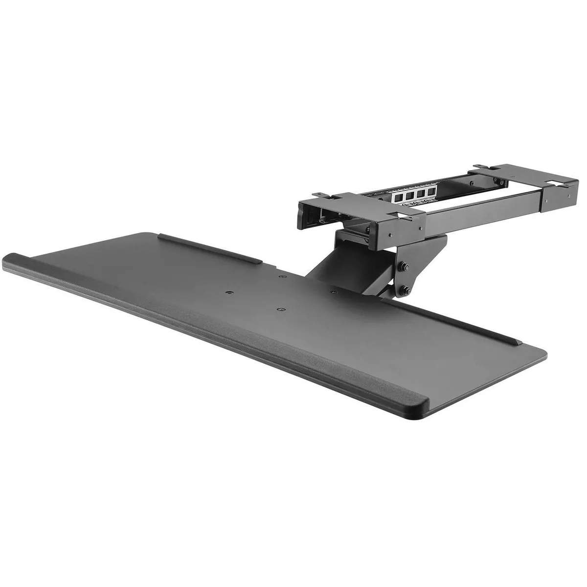 Ergonomic Under desk Keyboard Tray Shelf with Swivel Tilt Height Adjustable