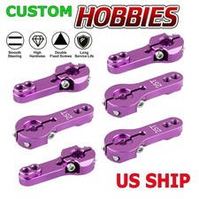6 Pack Aluminum 25T Steering Servo Motor Horn Arm for Futaba Savox