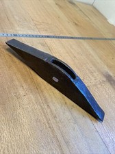 (n° 253 Old  tool OUTIL ANCIEN tailleur de pierre Marteau Lapidaire Forgé XVIIIe