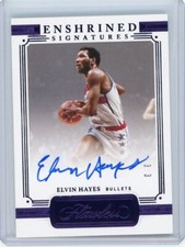 2020-21 Panini Flawless Basketball Enshrined Auto Amethyst #ENS-ELV Elvin Hayes 