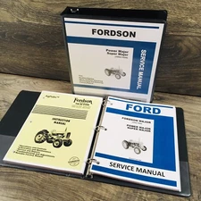 Ford Fordson Major Power Major Tractor Factory Service Repair Manual Shop Book