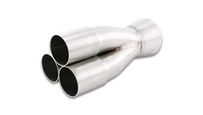 Vibrant Performance 10330 3-1 304 Stainless Steel Merge Collector