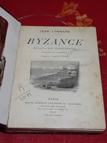 L'Agonie & Byzance J. LOMBARD 1901-02 Société d'Editions Littéraires - Bild 4 von 4