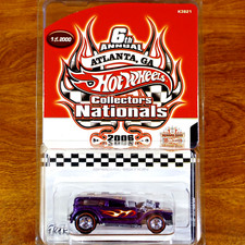 Hot Wheels RLC 6th Collectors Nationals The Demon 1 of 2000 Purple Redline 2006
