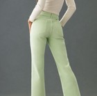 NWT Pilcro By Anthropologie Lime Green Yaya Jeans Size 32 Reg $148 — photo 5