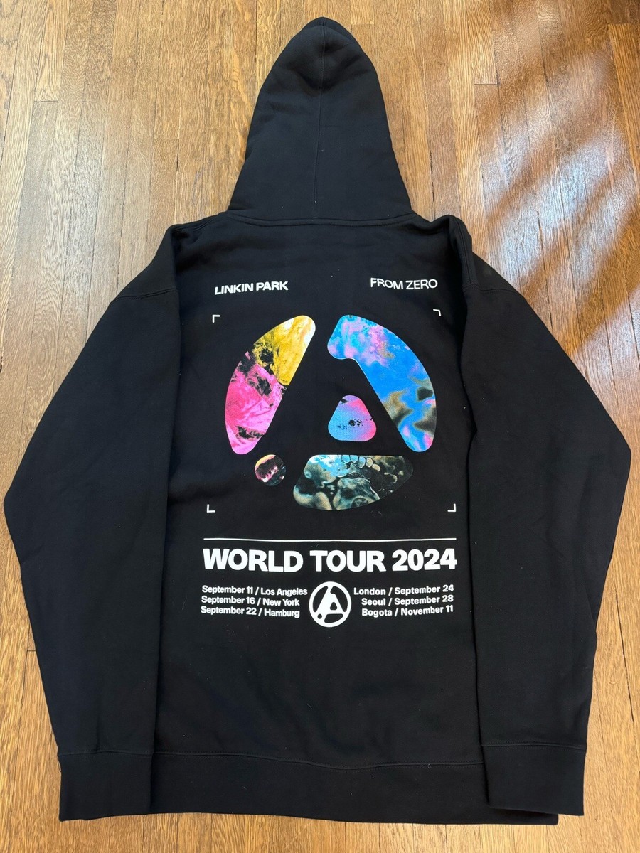LINKIN PARK FROM ZERO HOODIE WORLD TOUR SOLD OUT AUTHENTIC