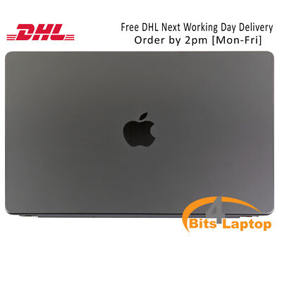 Für Apple MacBook Pro 14'' A2992 M3 LCD Bildschirm Baugruppe 2023 2024 Space Schwarz
