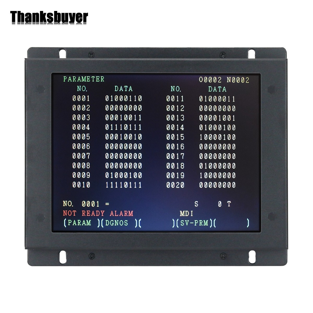 New LCD Monitor Compatible With FANUC A61L-0001-0093 CRT – Machine Tool Replacement