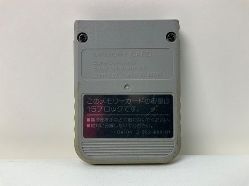 Tested ! Front Mission 2 Playstation 1 Grey Memory Card Japan/US PS1 Official - Picture 2 of 5