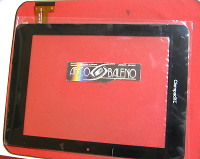 VETRO+TOUCH SCREEN per CLEMENTONI CLEMPAD XL 8