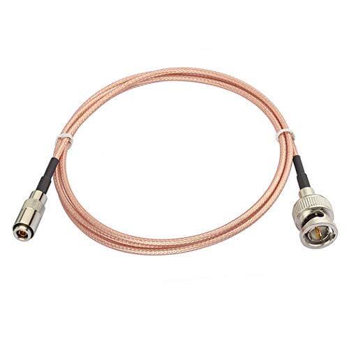 Bingfu DIN 1.0/2.3 Maschio a BNC Maschio 75 Ohm Video SDI Cavo 1m per HD (d0K)