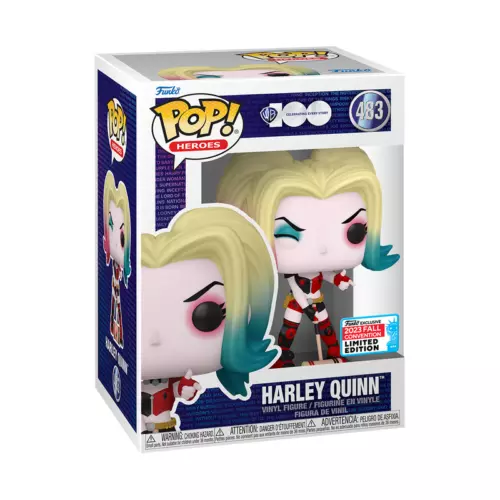 Funko POP! Harley Quinn WB 100 #483 2023 Fall Convention Limited Ediiton