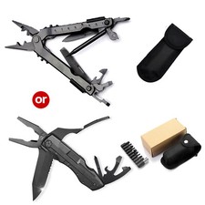 Stainless Steel Multi Tool Knife Multipurpose Outdoor Folding Pocket Pliers US
