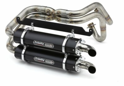 2019-26 Honda Talon Trinity Racing Stage 5 Full Exhaust System Black TR-4170D-BK
