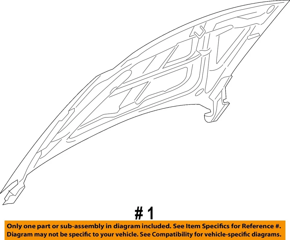 Used Hood fits: 2010 Jeep Grand cherokee  Grade A - Image 4 of 4