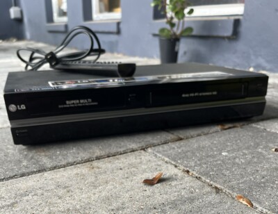 LG RC797T Super Multi DVD VCR VHS Player Combo HDMI Tested NICE W Remote