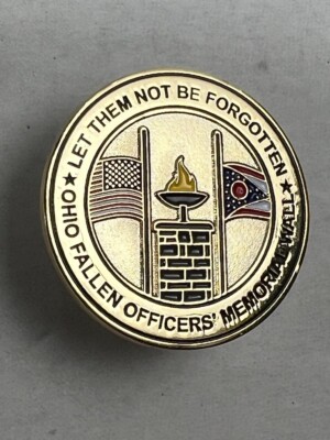 Ohio Fallen Officers Memorial Wall Training Academy Challenge Coin | eBay
