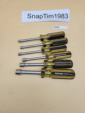 Westward Nut Drivers Set 6ea 13mm,10,8,6,5.5,5mm