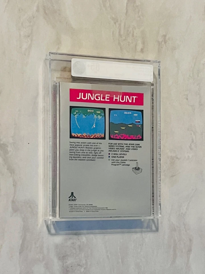 Jungle Hunt 85 Gold VGA 9.6 A+ ATARI 2600 Sealed New Rare WATA CGC VGA 9.8 9.4 - Image 2 of 2