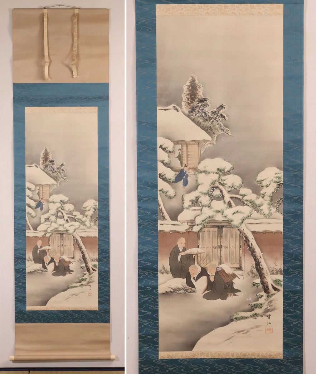 古董日本画作、画卷| eBay