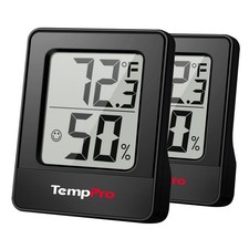 2pcs TempPro TP49BW Thermometer Hygrometer  Digital Temperature Humidity Meter