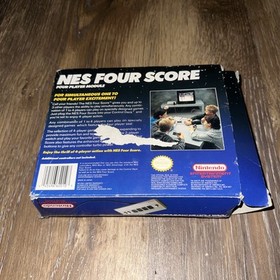 Nintendo NES Four Score 4 Player Controller Attachment Adapter Accessory w/ Box!