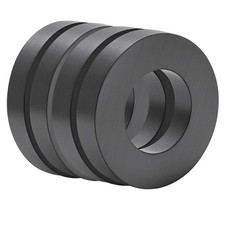 Large Magnet - Grade 10 Big Magnets Heavy Duty, OD60 x ID32 x 10mm Strong...
