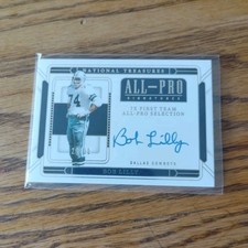 2024 Panini National Treasures Bob Lilly #APS-BLY Autograph ALL-PRO Cowboys NFL