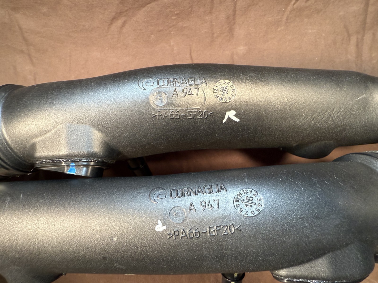 Ferrari 488 L/RH Intercooler to Throttle Body Pipes (CORNAGLIA)