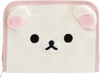 Rilakkuma Multi Pouch Plush Case (Chairoikoguma no Kumakyun Days) Korilakkuma