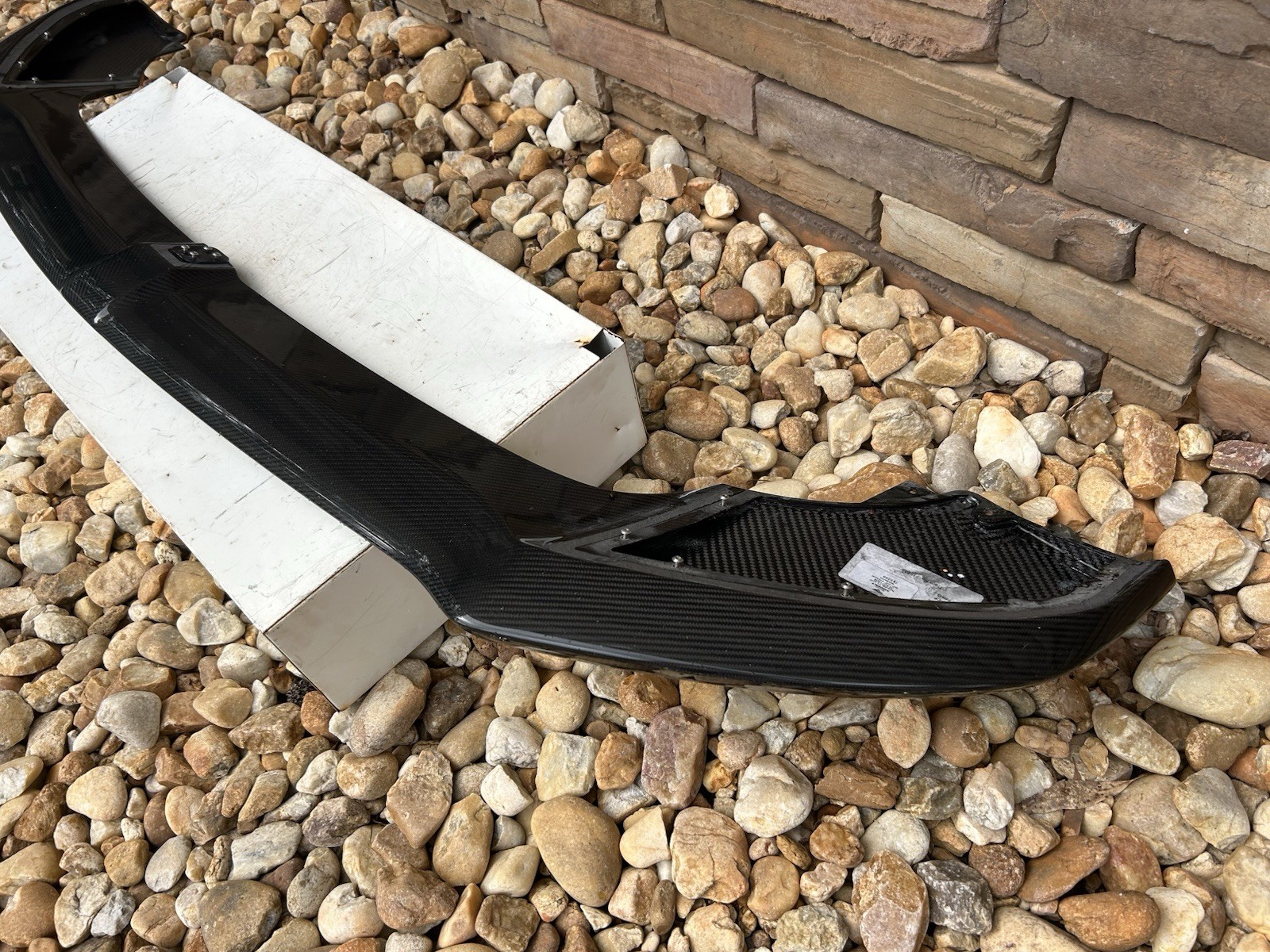 2015-2019 Bentley Bentayga Front Splitter Lip Carbon Fiber Spoiler 36A071609