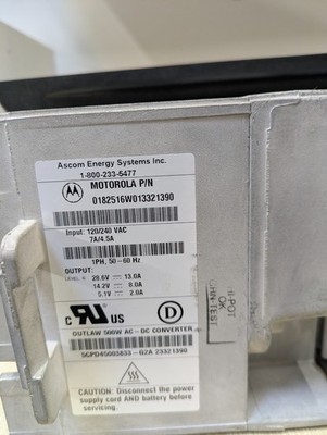 Motorola MTR2000 T5766A VHF R1 Base Repeater 132-154 MHz