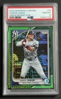 2024 Bowman Chrome - Aaron Judge #80 Green Refractor /99 PSA 10