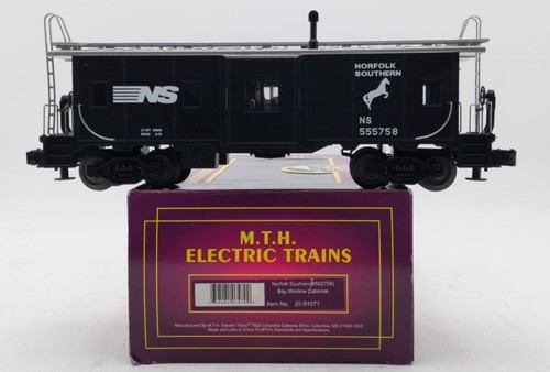 MTH 20-91071 Norfolk Southern Bay Window Caboose #555758 LN/caja | Zustand: Used