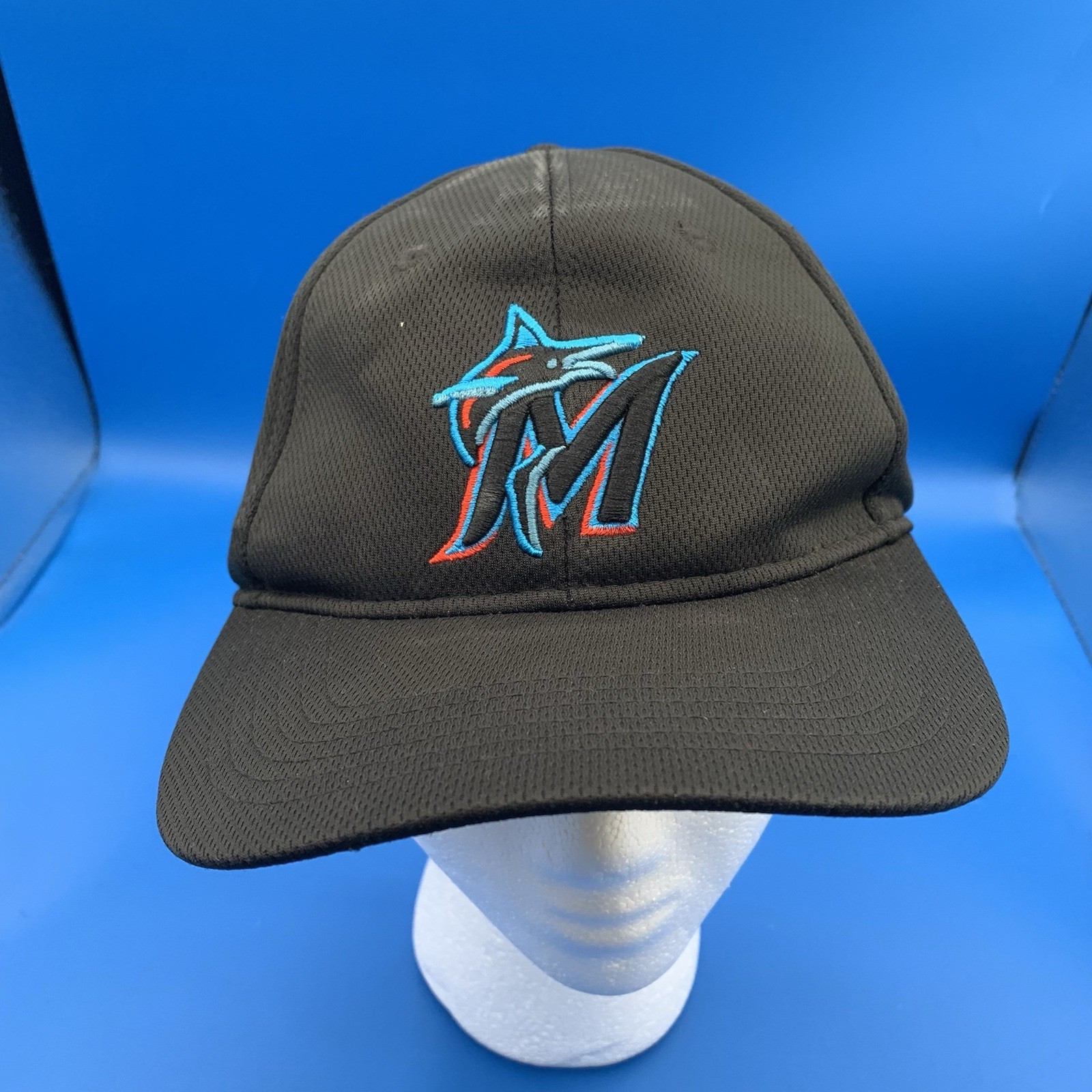 Florida Marlins Hat OC Sports Strap Back Baseball Black Adjustable Team Cap MLB