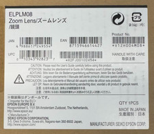 Epson ELPLM08 Middle-Throw Zoom Lens V12H004M08 NEW/OPEN