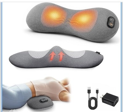 My Pera 3-in-1 Back Massager w/ Heat Therapy, Vibration, Lift Stretch, Gray