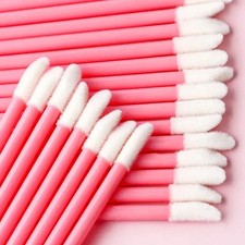 Disposable Lip Brush Silicone Lip Brush CleanerApplicator Eyeshado