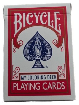 GT Bicycles My Coloring Deck Kartenspiel Spielkarten zum Ausmalen