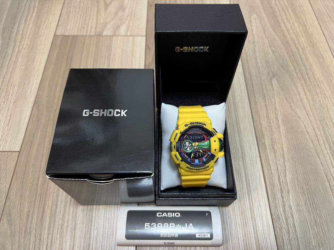 お値下げ　G-SHOCK GA-400-9AJF 5398P お値下げ G-SHOCK GA-400-9AJF 5398P