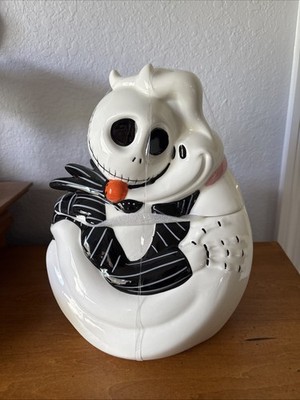 Disney Jack Skellington Zero Nightmare Before Christmas Cookie Jar