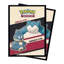Ultra Pro Pokemon Deck Protector Sleeves Snorlax and Munchlax 65ct