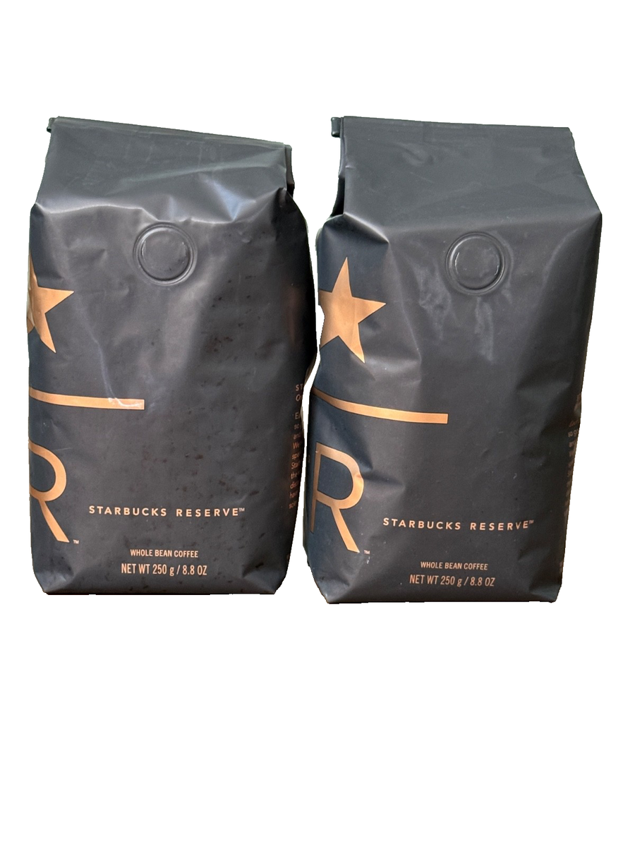X2 Starbucks RESERVE 2024 Tanzania Blend Whole Beans 8.8 Oz Bag- 2