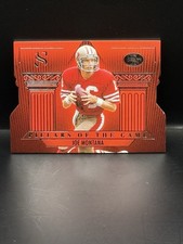  2025 Panini Silhouette Joe Montana Pillars Of The Game 🔥 49ers Legend