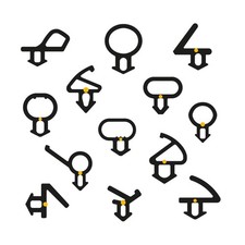 uPVC Window Door Gasket Bubble Flipper Rubber Draught Seal Vent Sash Replacement