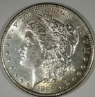 1898 P MORGAN DOLLAR GEM BU Semi-PL Fields Beautiful Toning