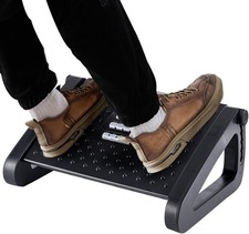 Foot Rest, Six Heights Adjustable Foot Rest for Under Desk at Work, Ergonomic Fo