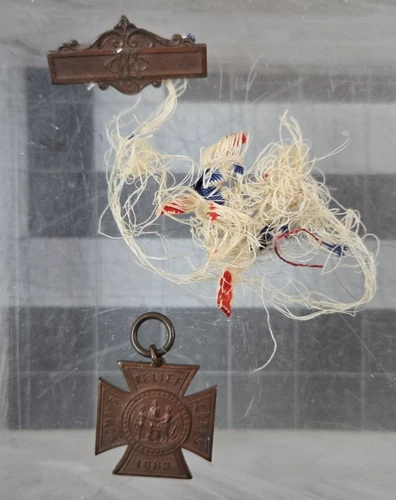 1883 CIVIL WAR GAR Auxiliary WOMENS RELIEF CORPS MEDAL Sept 23 1886