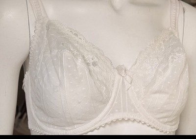 Beautiful White PrimaDonna Full With Lace Bra (EU 65 UK 30 FR 80)